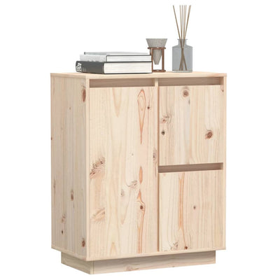 Sideboard 60x34x75 cm Solid Wood Pine Payday Deals