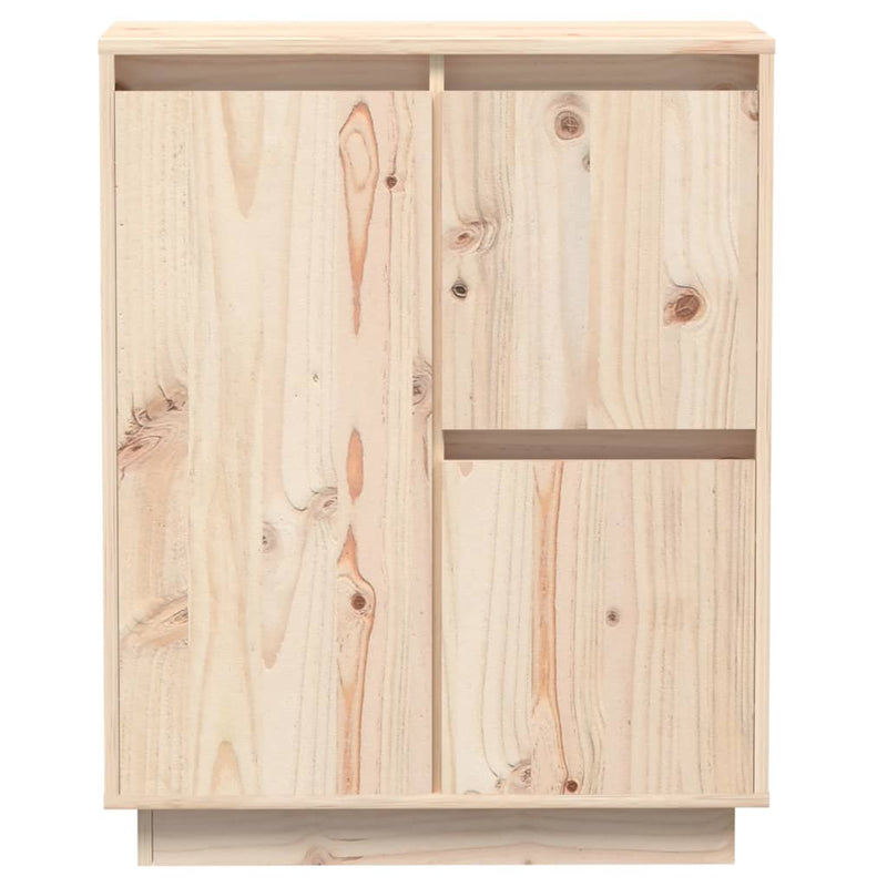 Sideboard 60x34x75 cm Solid Wood Pine Payday Deals