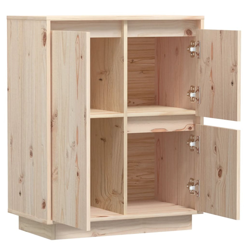 Sideboard 60x34x75 cm Solid Wood Pine Payday Deals