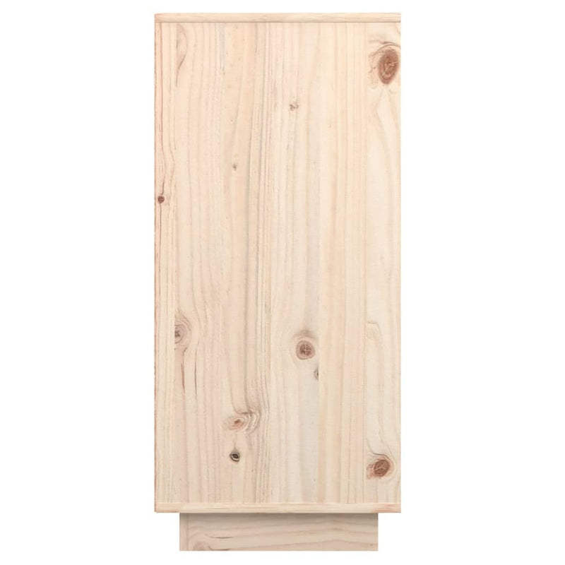 Sideboard 60x34x75 cm Solid Wood Pine Payday Deals