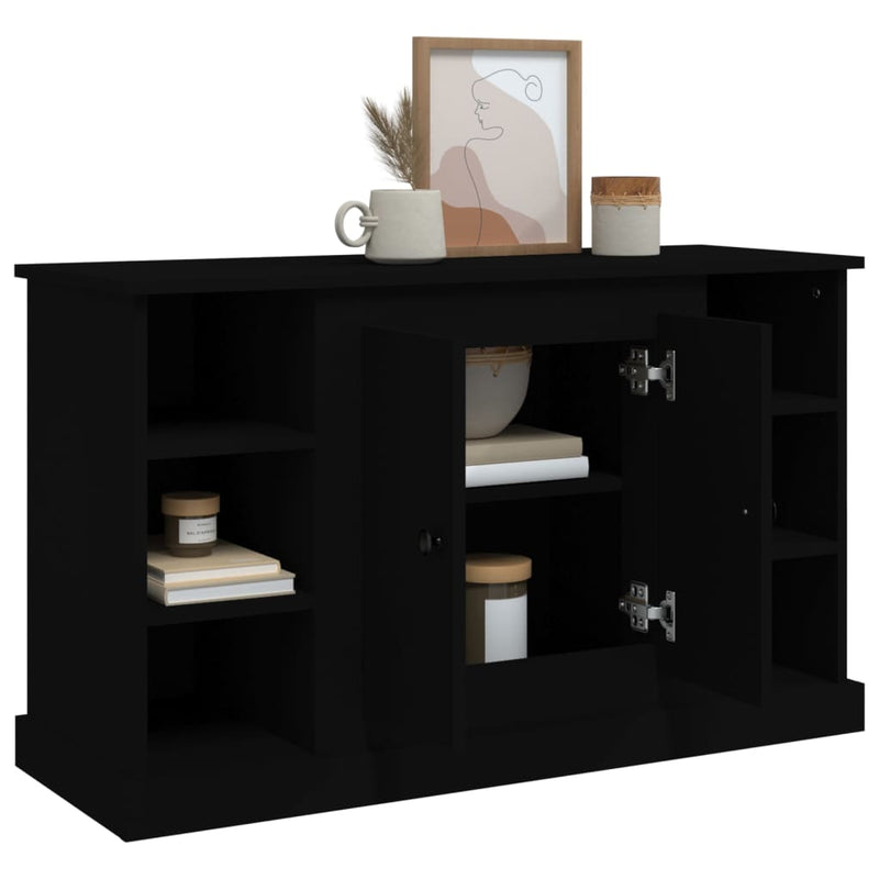 Sideboard Black 100x35.5x60 cm Engineered Wood Payday Deals