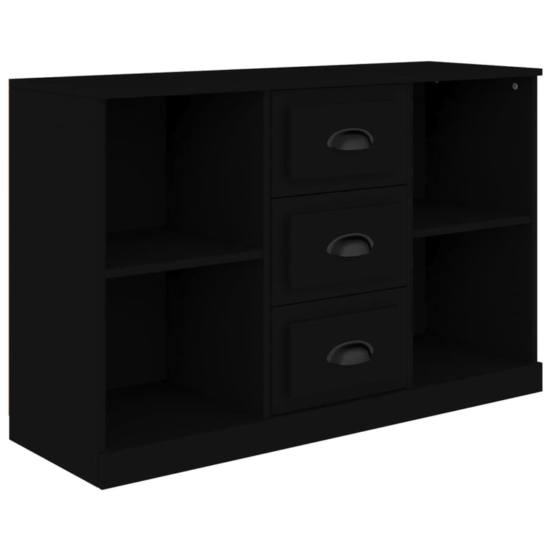 Sideboard Black 104.5x35.5x67.5 cm Engineered Wood Payday Deals