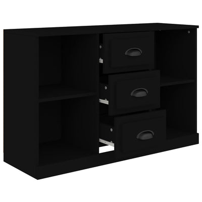 Sideboard Black 104.5x35.5x67.5 cm Engineered Wood Payday Deals