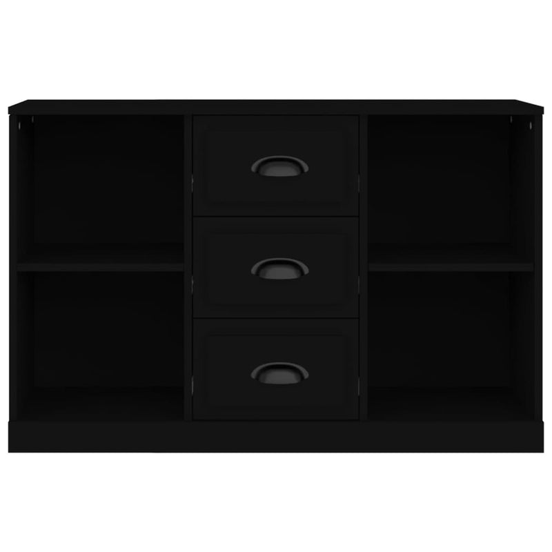 Sideboard Black 104.5x35.5x67.5 cm Engineered Wood Payday Deals