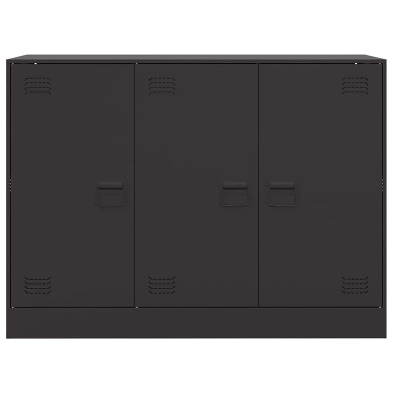 Sideboard Black 99x39x73 cm Steel Payday Deals