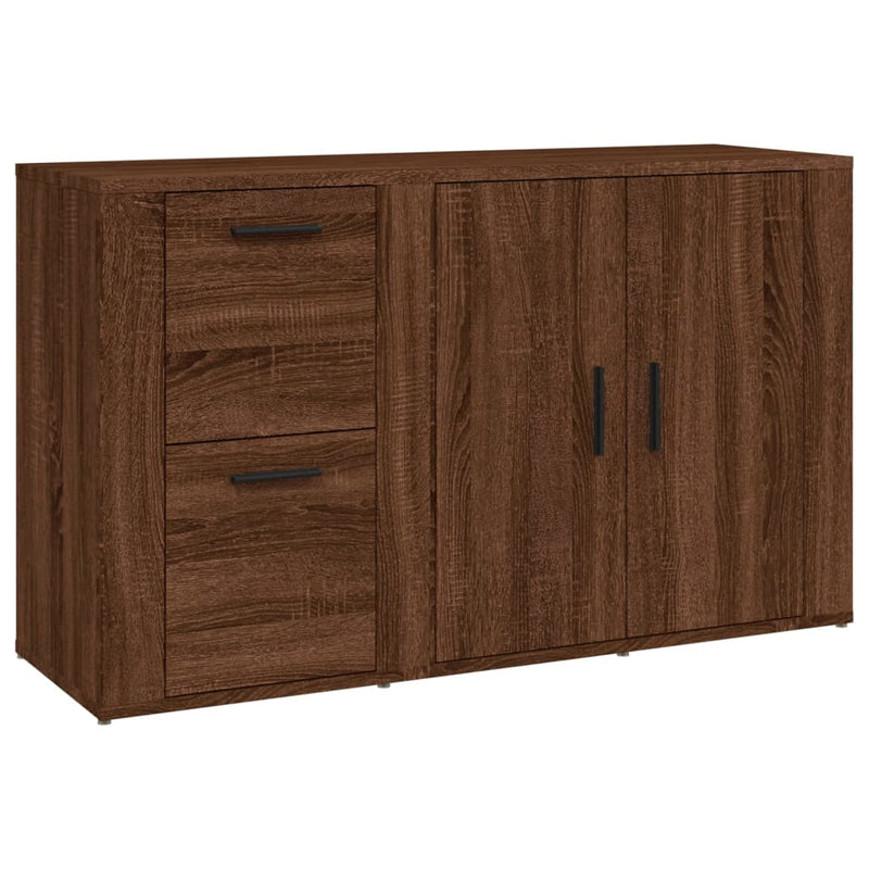 Sideboard Brown Oak 100x33x59.5 cm Engineered Wood Payday Deals