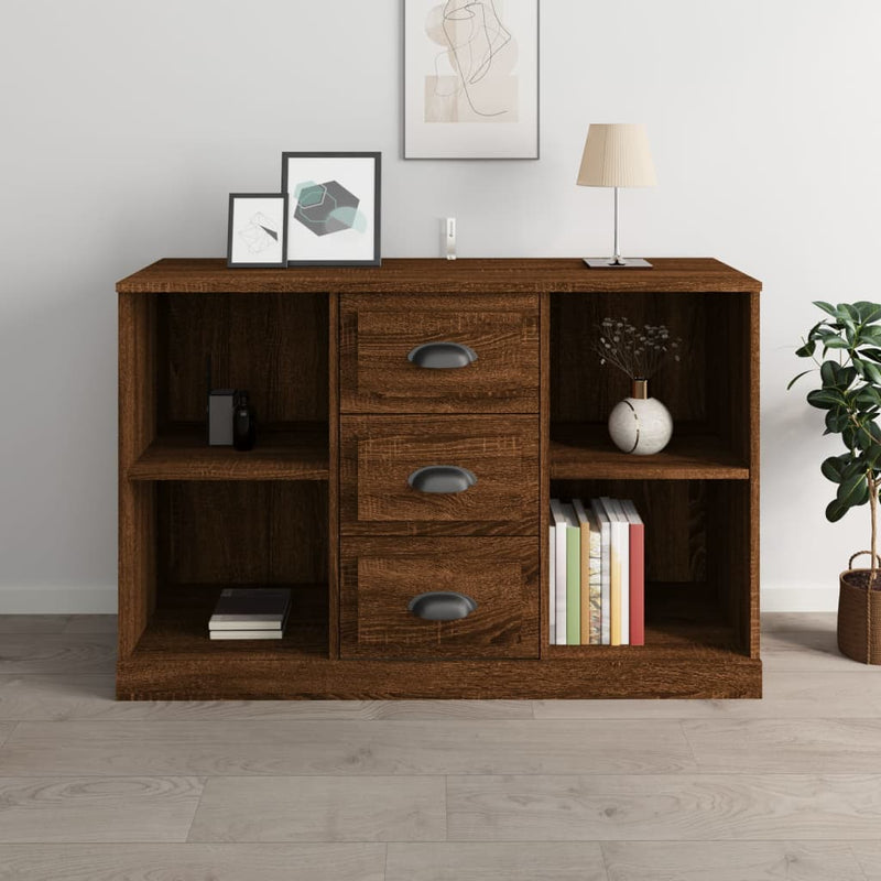 Sideboard Brown Oak 104.5x35.5x67.5 cm Engineered Wood Payday Deals