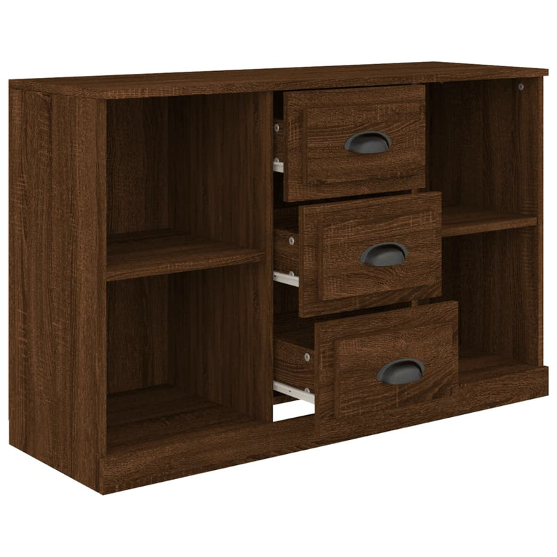 Sideboard Brown Oak 104.5x35.5x67.5 cm Engineered Wood Payday Deals