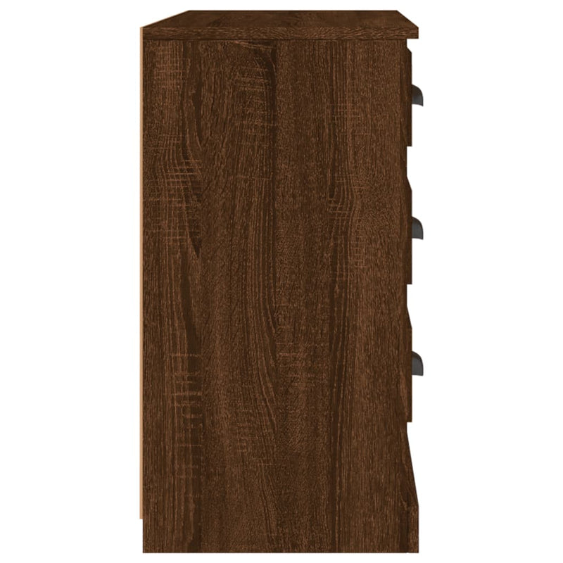 Sideboard Brown Oak 104.5x35.5x67.5 cm Engineered Wood Payday Deals