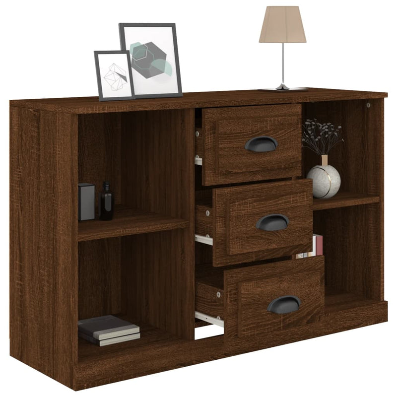 Sideboard Brown Oak 104.5x35.5x67.5 cm Engineered Wood Payday Deals