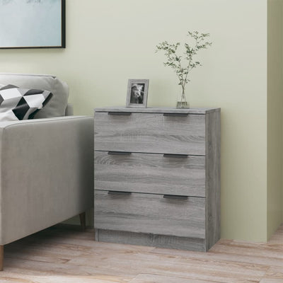 Sideboard Grey Sonoma 60x30x70 cm Engineered Wood