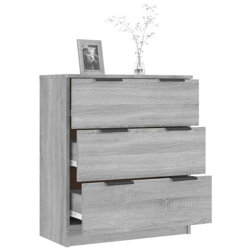 Sideboard Grey Sonoma 60x30x70 cm Engineered Wood Payday Deals