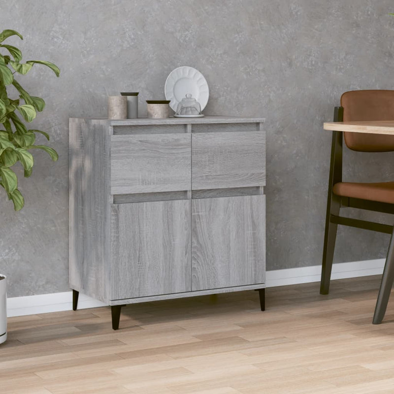 Sideboard Grey Sonoma 60x35x70 cm Engineered Wood Payday Deals