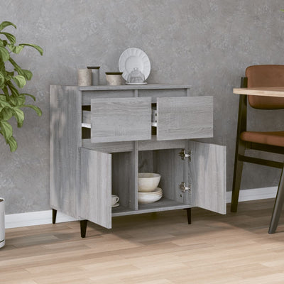 Sideboard Grey Sonoma 60x35x70 cm Engineered Wood Payday Deals