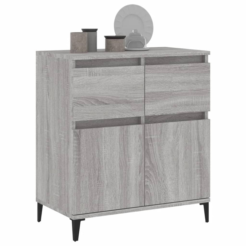 Sideboard Grey Sonoma 60x35x70 cm Engineered Wood Payday Deals