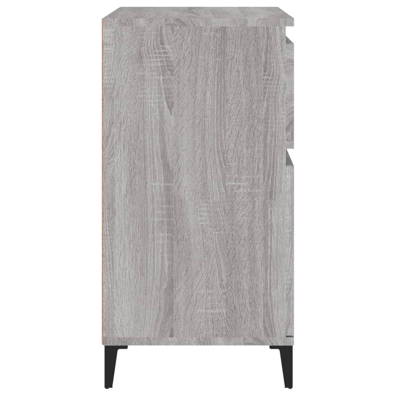 Sideboard Grey Sonoma 60x35x70 cm Engineered Wood Payday Deals