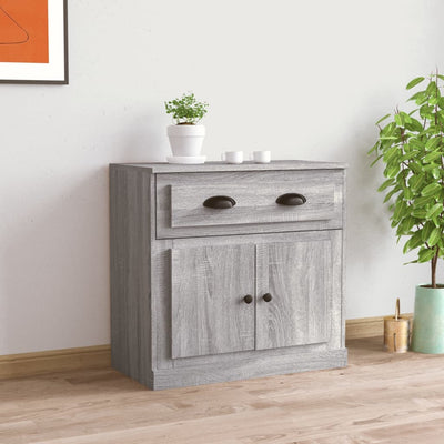 Sideboard Grey Sonoma 70x35.5x67.5 cm Engineered Wood Payday Deals