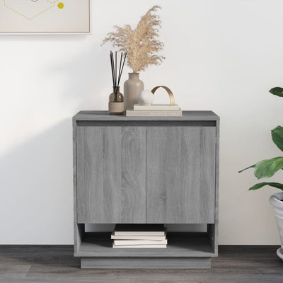Sideboard Grey Sonoma 70x41x75 cm Engineered Wood Payday Deals