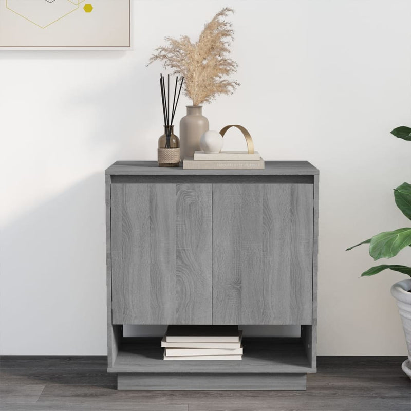 Sideboard Grey Sonoma 70x41x75 cm Engineered Wood Payday Deals