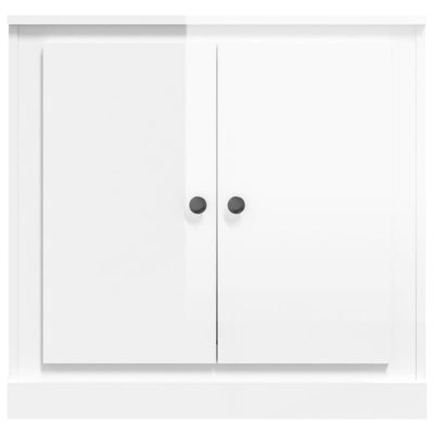 Sideboard High Gloss White 70x35.5x67.5 cm Engineered Wood Payday Deals