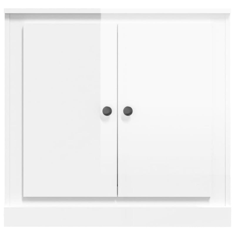 Sideboard High Gloss White 70x35.5x67.5 cm Engineered Wood Payday Deals