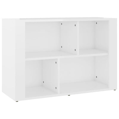 Sideboard High Gloss White 80x30x54 cm Engineered Wood Payday Deals