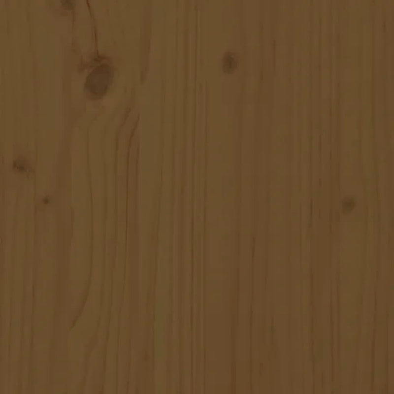 Sideboard Honey Brown 70x35x80 cm Solid Wood Pine Payday Deals