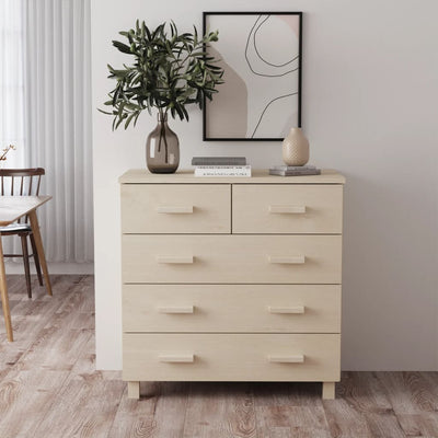 Sideboard Honey Brown 79x40x80 cm Solid Wood Pine