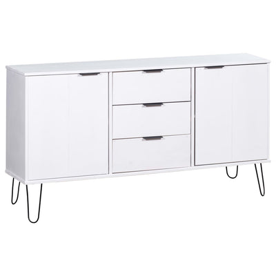 Sideboard "New York" White Solid Pine Wood