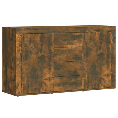 Sideboard Smoked Oak 120x36x69 cm Engineered Wood Payday Deals