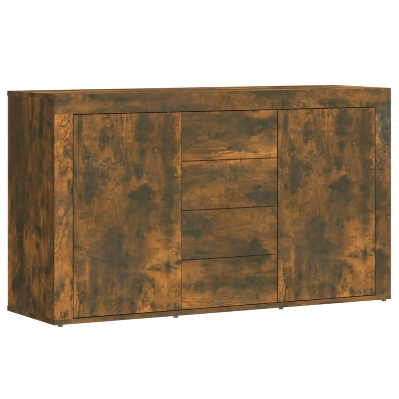 Sideboard Smoked Oak 120x36x69 cm Engineered Wood Payday Deals