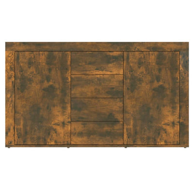 Sideboard Smoked Oak 120x36x69 cm Engineered Wood Payday Deals