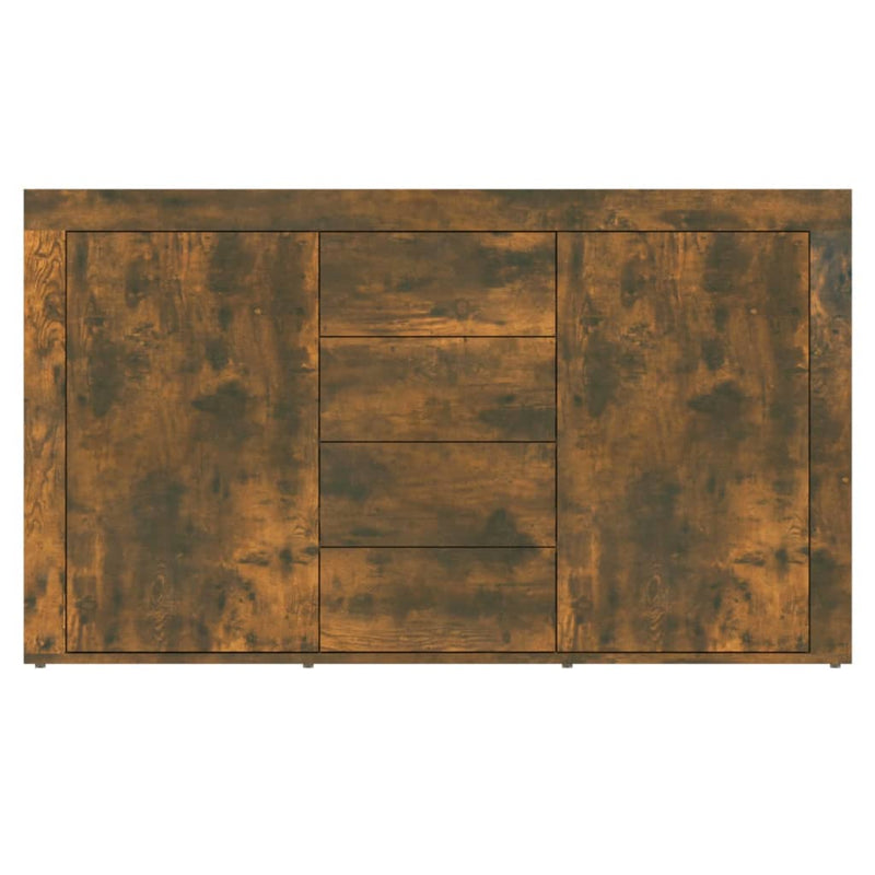 Sideboard Smoked Oak 120x36x69 cm Engineered Wood Payday Deals