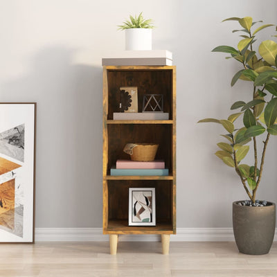 Sideboard Smoked Oak 34.5x32.5x90 cm Engineered Wood Payday Deals