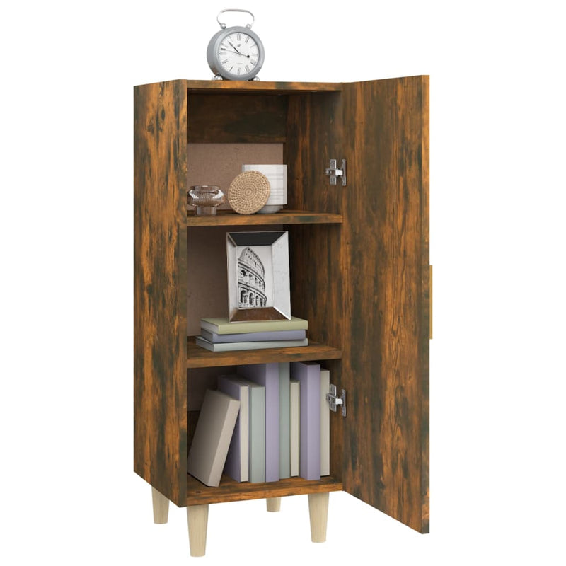 Sideboard Smoked Oak 34.5x34x90 cm Engineered Wood Payday Deals