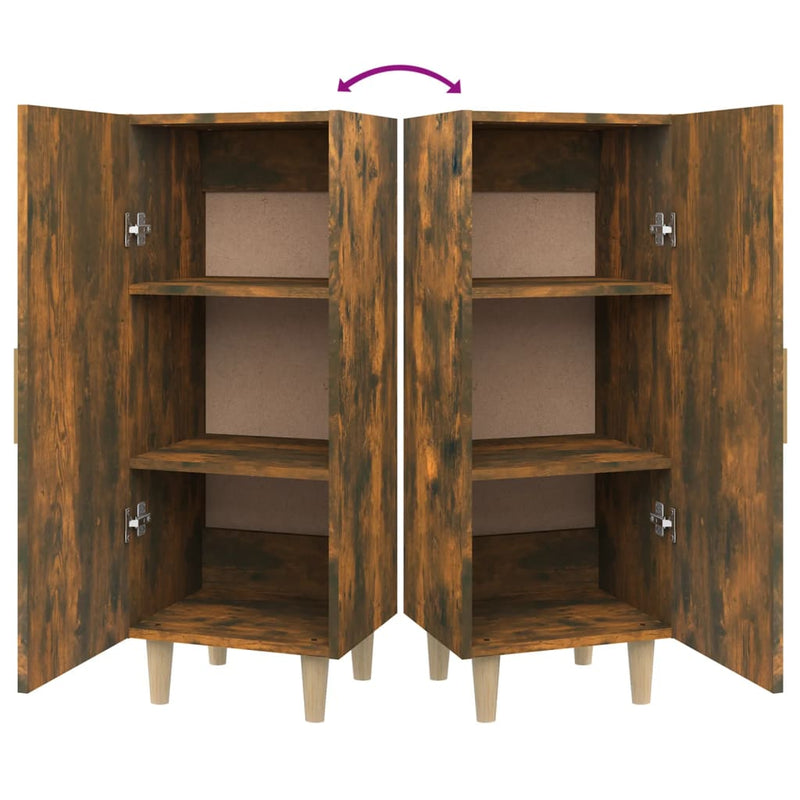 Sideboard Smoked Oak 34.5x34x90 cm Engineered Wood Payday Deals