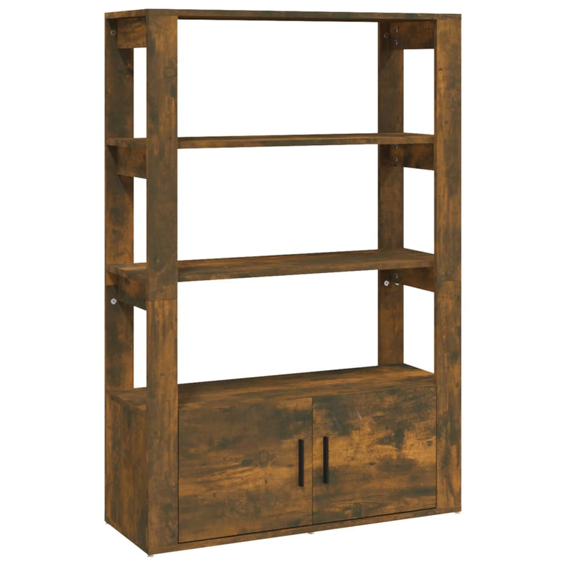 Sideboard Smoked Oak 80x30x119.5 cm Engineered Wood Payday Deals