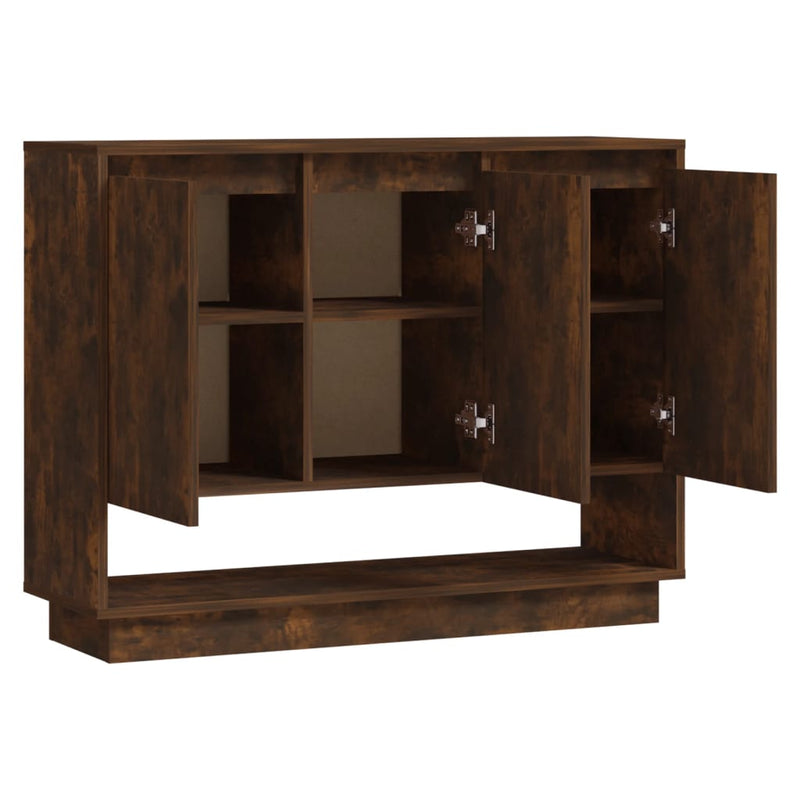 Sideboard Smoked Oak 97x31x75 cm Engineered Wood Payday Deals