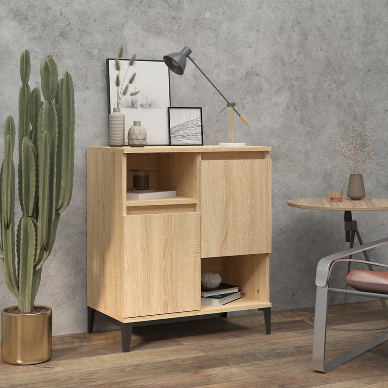 Sideboard Sonoma Oak 60x35x70 cm Engineered Wood Payday Deals