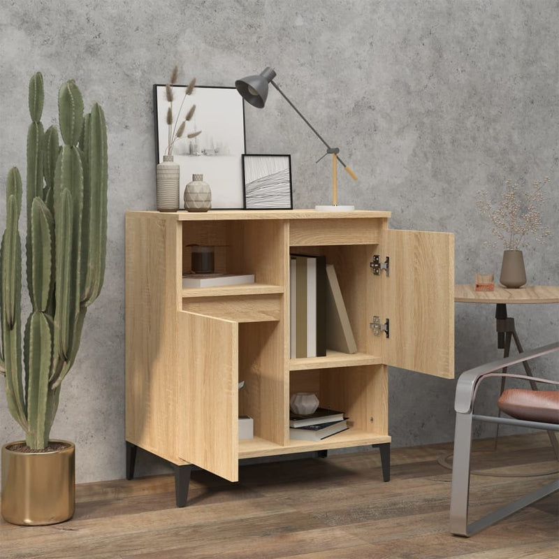 Sideboard Sonoma Oak 60x35x70 cm Engineered Wood Payday Deals