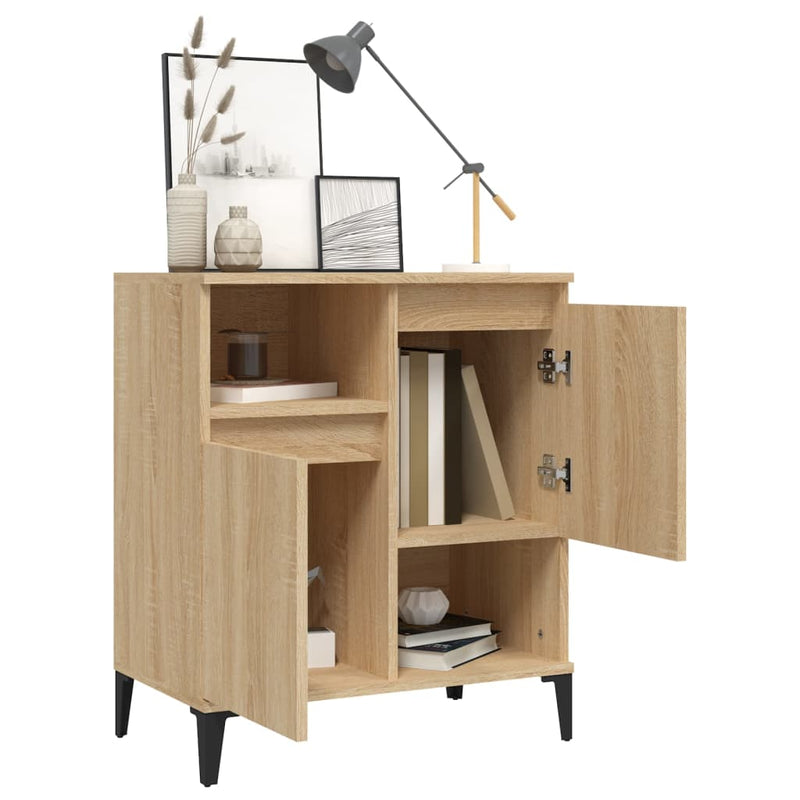 Sideboard Sonoma Oak 60x35x70 cm Engineered Wood Payday Deals
