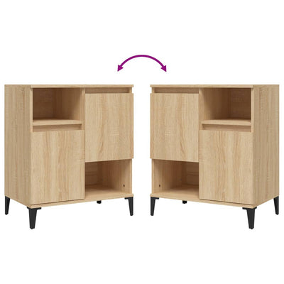 Sideboard Sonoma Oak 60x35x70 cm Engineered Wood Payday Deals