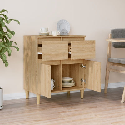 Sideboard Sonoma Oak 60x35x70 cm Engineered Wood Payday Deals