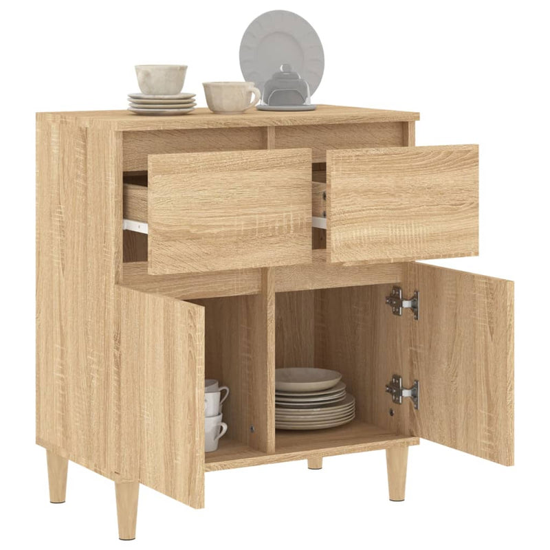 Sideboard Sonoma Oak 60x35x70 cm Engineered Wood Payday Deals
