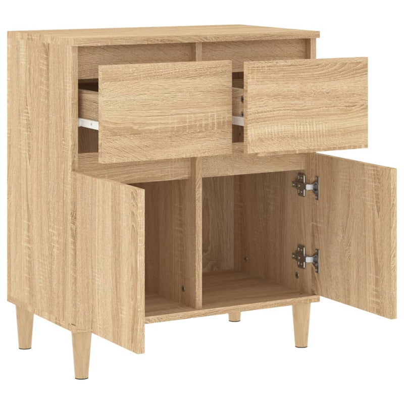Sideboard Sonoma Oak 60x35x70 cm Engineered Wood Payday Deals