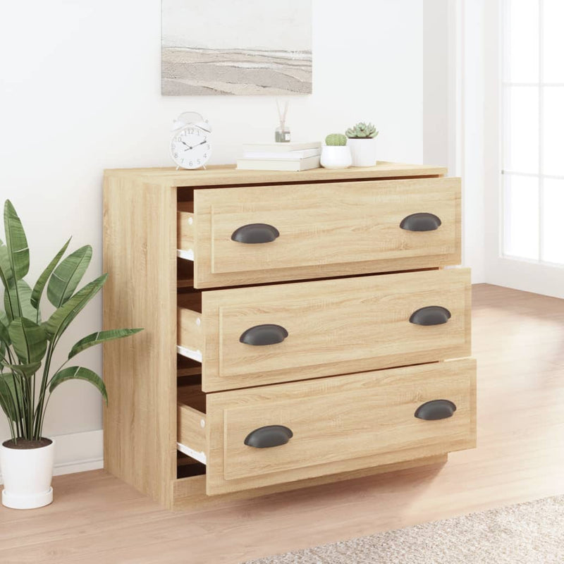 Sideboard Sonoma Oak 70x35.5x67.5 cm Engineered Wood Payday Deals