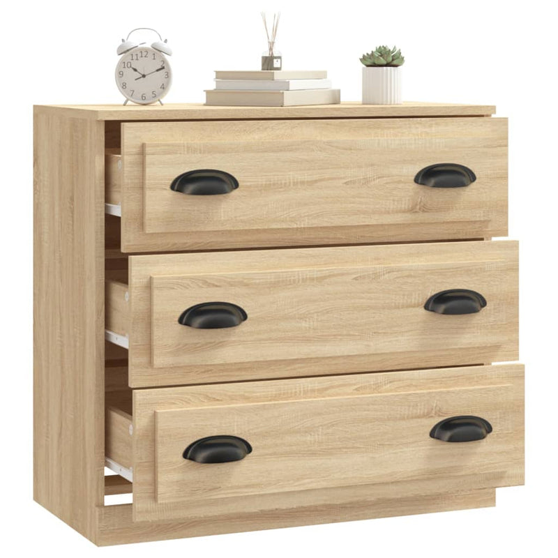Sideboard Sonoma Oak 70x35.5x67.5 cm Engineered Wood Payday Deals