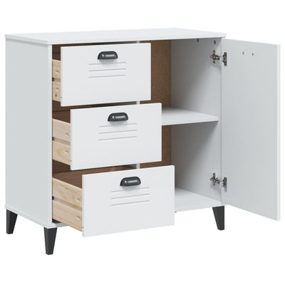 Sideboard VIKEN White 80x40x80 cm Engineered Wood Payday Deals
