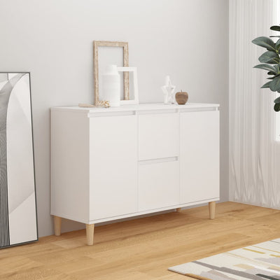 Sideboard White 101x35x70 cm Engineered Wood Payday Deals