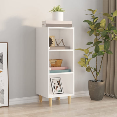 Sideboard White 34.5x32.5x90 cm Engineered Wood Payday Deals